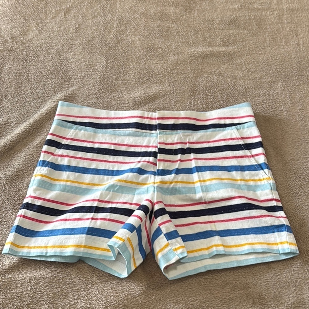 Tommy‎ Hilfiger Women’s Summer Trendy Striped Multicolor Shorts